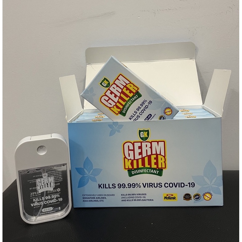 Bình xịt diệt khuẩn, làm sạch không khí Mr McKenic Germ Killer GK Air 300ml