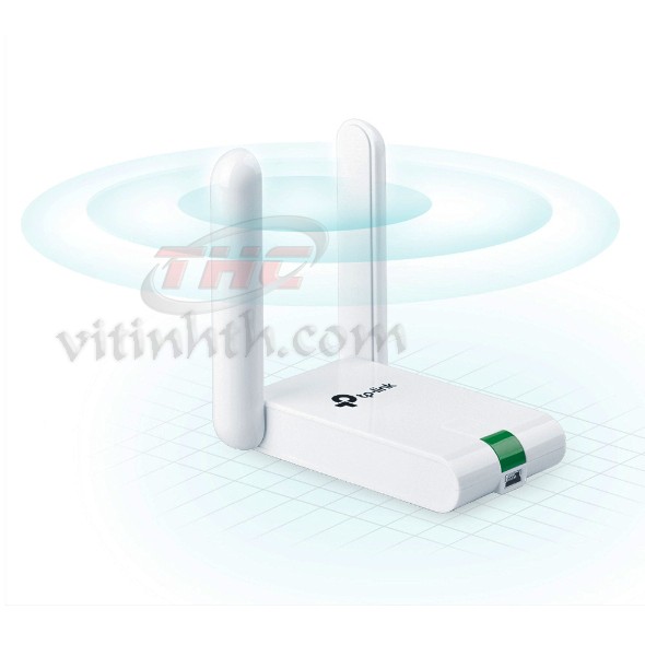 Thiết bị thu sóng WiFi mạnh mẽ USB WiFi chính hãng TP-LINK WN822N chuẩn N300Mbps - THComputer Q11 | BigBuy360 - bigbuy360.vn
