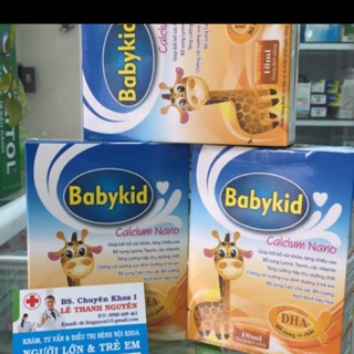 ✅(chính hãng) Siro Babykid CalcinanoK2 ăn ngủ ngon