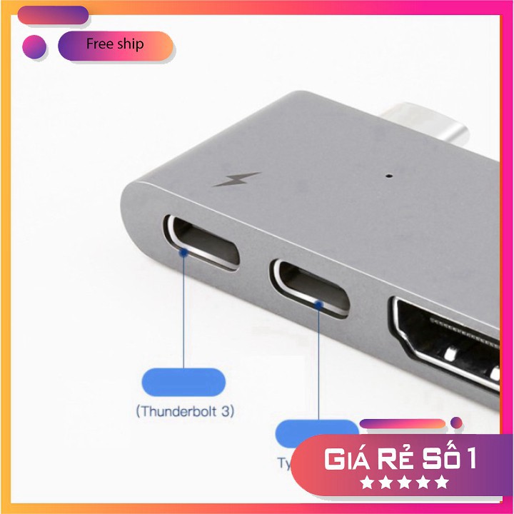 Bộ Hub chuyển đổi 5 trong 1 dành cho Macbook CAHUB-B0G B