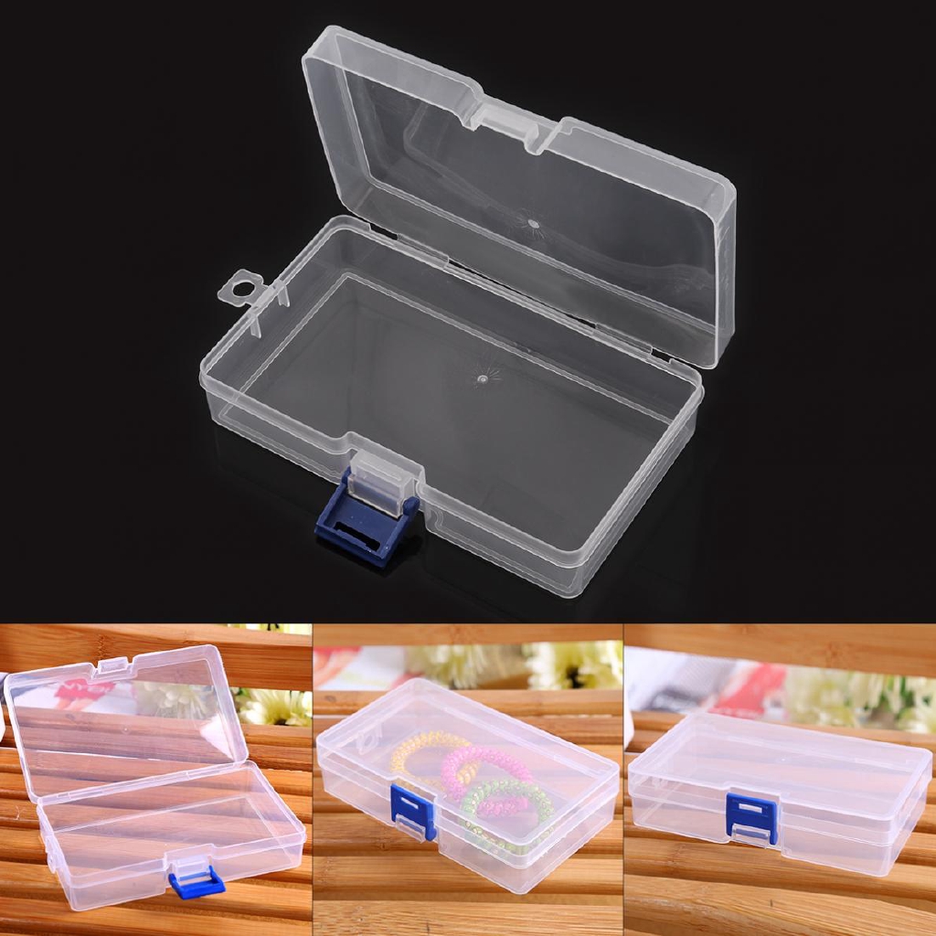 Transparent PP Organizer Container Storage Case Box