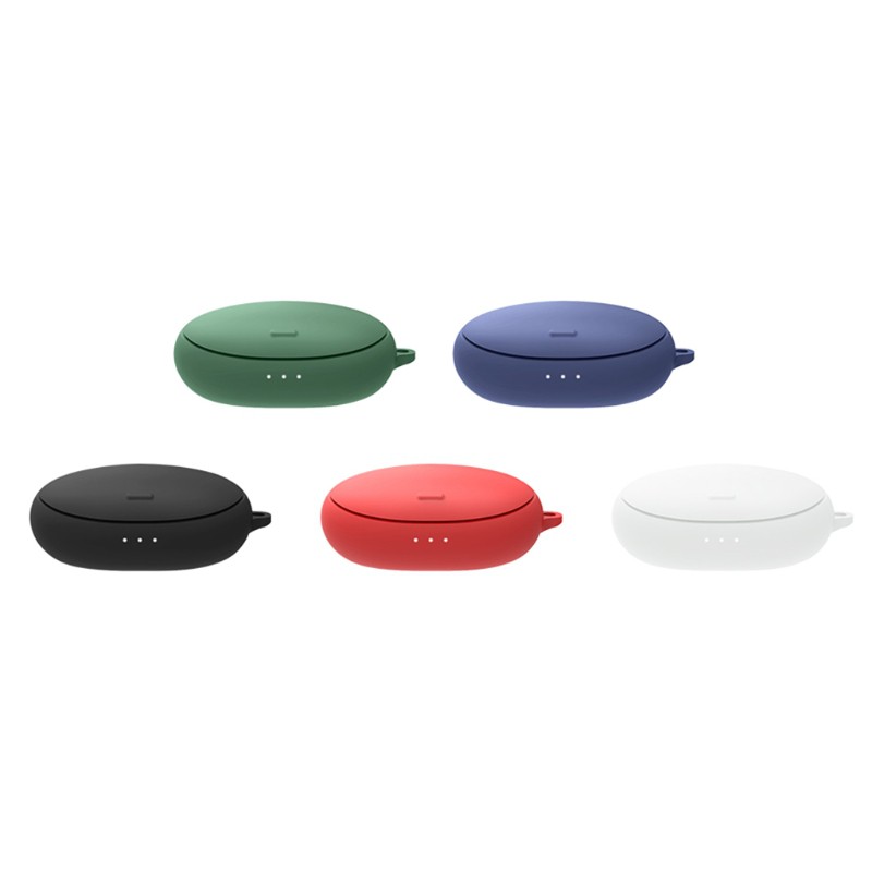 (3C) Ốp Lưng Silicone Mềm Chống Sốc Có Móc Khóa Cho Tai Nghe Tương Thích With - Soundcore Liberty 2 Pro