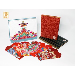 05 Bộ Phong Bao Lì xì 2021 | Tuyển chọn Hoa Văn Đại Việt