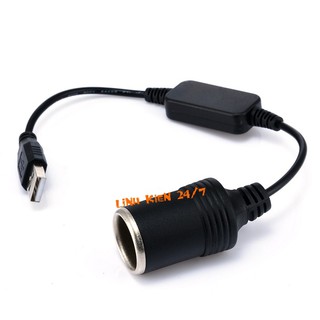 MODULE CÁP CHUYỂN USB 5V SANG ĐẦU TẨU CÁI 12V