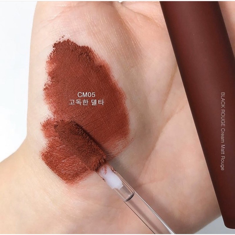 🎉 SON KEM BLACK ROUGE CREAM MATT ROUGE 🍓 | BigBuy360 - bigbuy360.vn