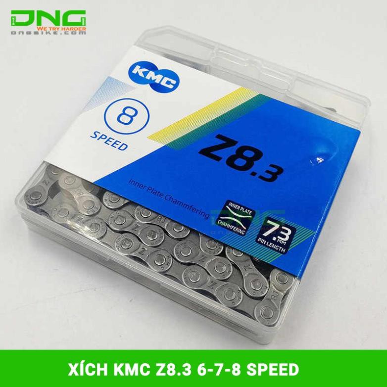 Xích xe đạp KMC Z8.3 6/7/8 speed Full box