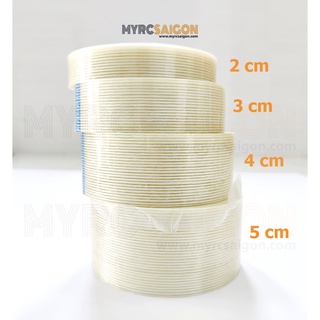 BĂNG KEO SỢI THỦY TINH (CUỘN 25 MÉT)
