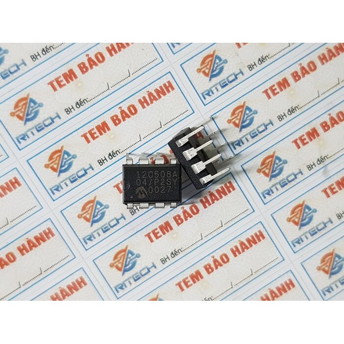 12C508A, PIC12C508A-04/P IC Chuyên Dụng DIP-8