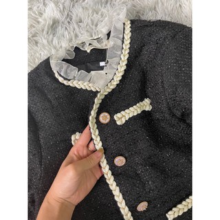 Áo khoác dạ tiểu thư Quảng Châu ( Phượng mi)