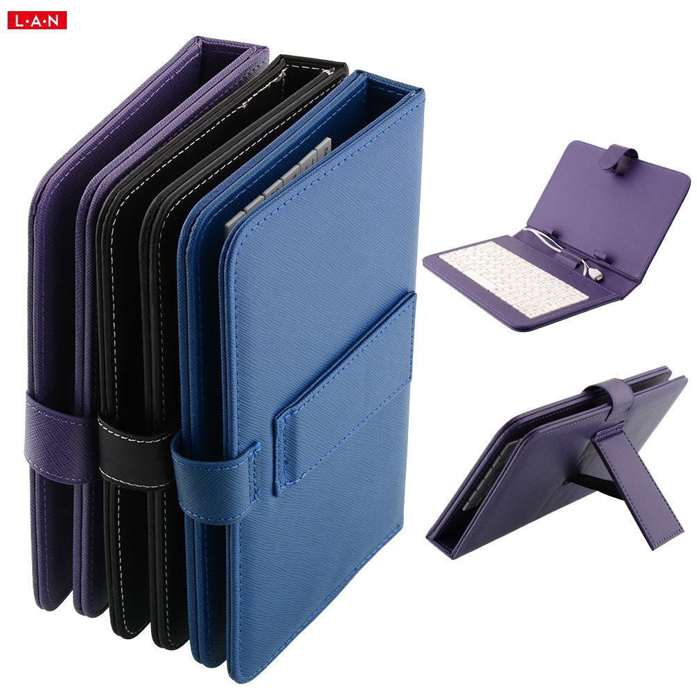 Bao da nắp gập kiêm bàn phím cho máy tính bảng 7 inch _-xả lỗ