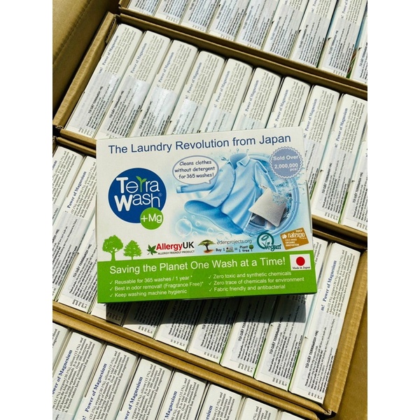 Combo Túi Giặt Terra Wash và Tinh Dầu Thiên Nhiên Terra Thay Thế Nước Giặt Nước Xả