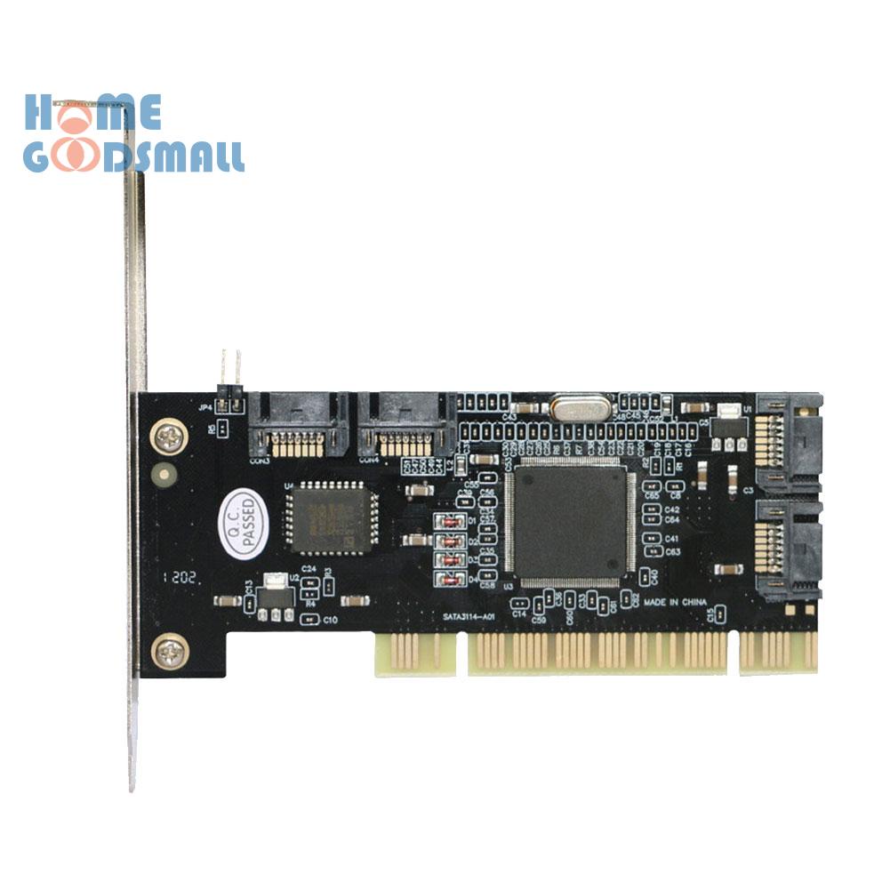 Card Chuyển Đổi Pci Sang 4 Cổng Sata Sil3114 | BigBuy360 - bigbuy360.vn