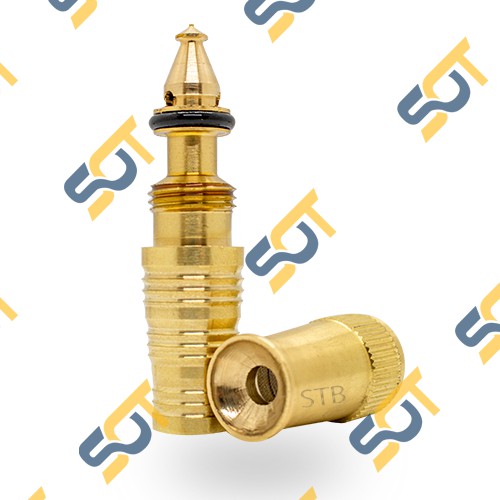 Đầu Phun Rửa Xe, Béc Phun Tăng Áp Điều Chỉnh Đuôi Chuột Lắp Ống Mềm 16 - 20