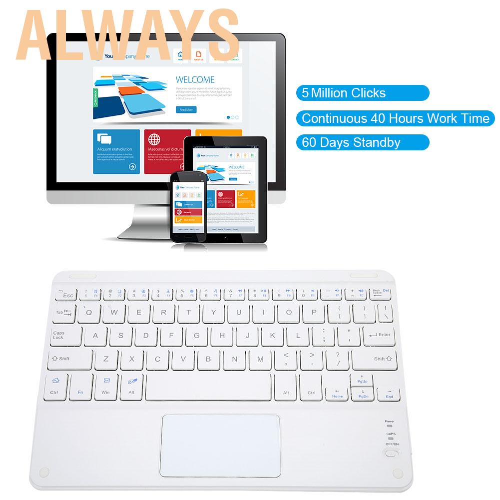 [Seller Recommend] Bàn phím Bluetooth siêu mỏng kích thước 9inch