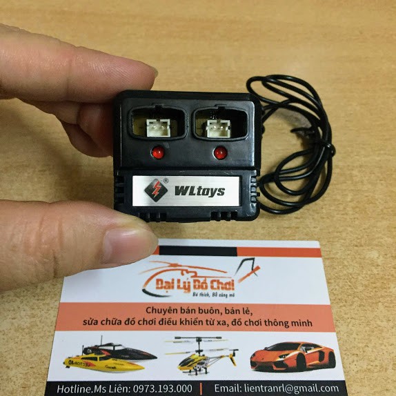 Sạc pin dành cho máy bay Wltoys V911, V911 pro