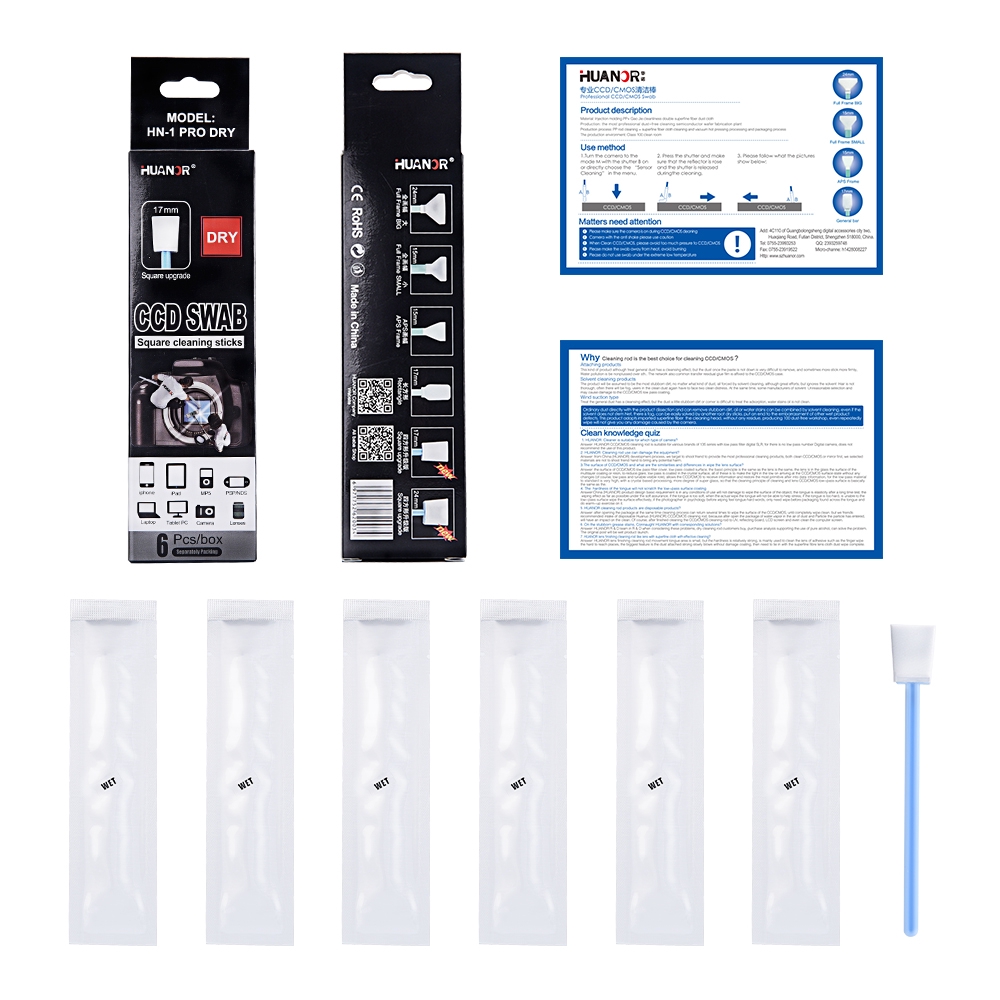 Set 6 Que Vệ Sinh Kính Máy Ảnh CMOS