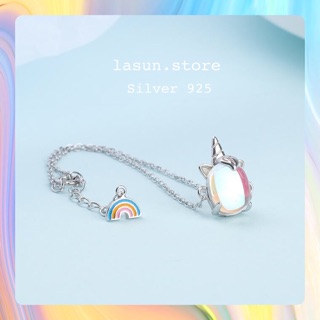 Lắc tay Bạc Unicorn 🦄 🌈