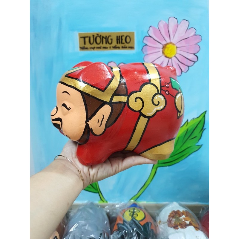 heo đất handmade - Ông Thần Tài