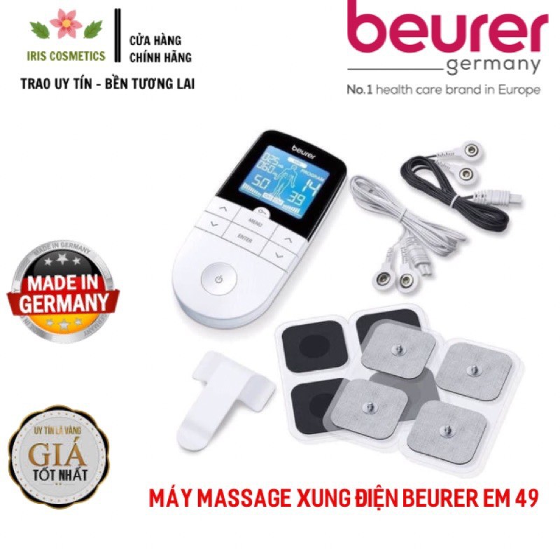 Máy Massage Xung Điện BEURER EM49, Máy Massage Giảm Nhức Mỏi Cơ