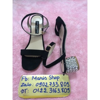 Sandal gót kiểu 5p