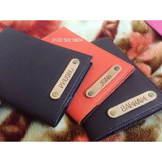 Passport cover - ví hộ chiếu khắc tên