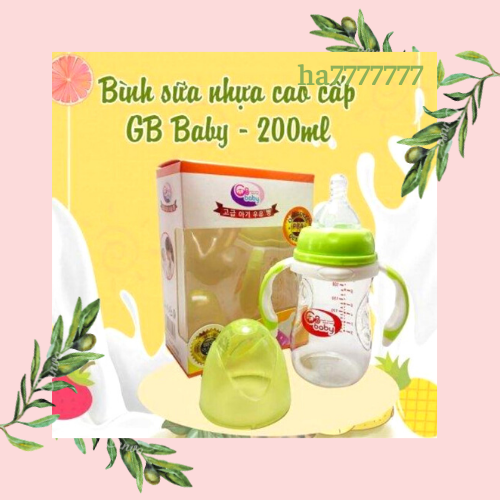 Bình sữa tay cầm Gb - Baby 200ml & 280ml