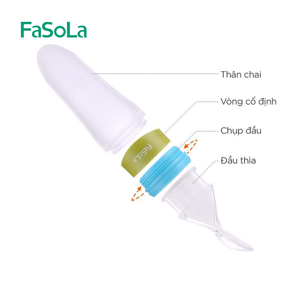 Thìa bóp thức ăn cho bé FASOLA FSLSH-039C