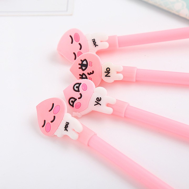 Bút nước đen dạng gel thay ngòi được You Hi No Ye dễ thương