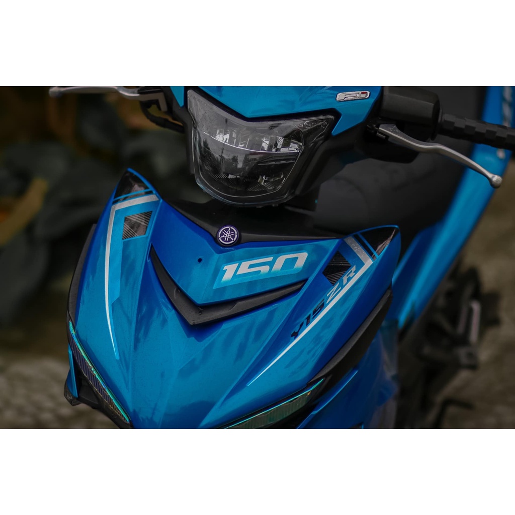 Tem Decal Rời Dán Xe Exciter 150 Mẫu Y15ZR Zin 2019 Xanh Đen Cực Chất, Hàng 3 Lớp Chất Lượng Cao