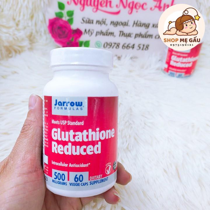 Glutathione Now 500mg hộp 60 viên của Mỹ - Tăng cường sức đề kháng, giải độc gan, trắng da, làm đẹp da | BigBuy360 - bigbuy360.vn