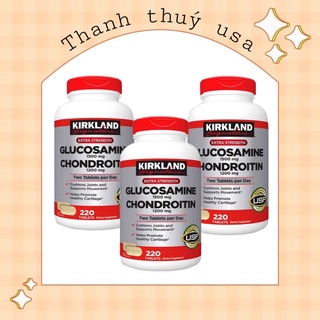 Viên Uống Hỗ Trợ Xương Khớp Kirkland Glucosamine & Chondroitin - 220 viên