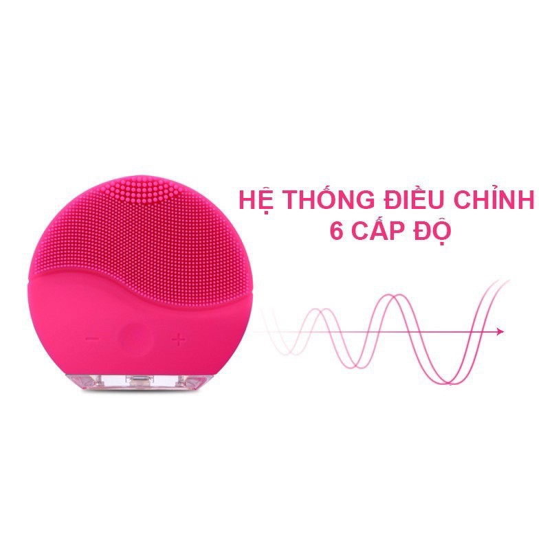 Máy Rửa Mặt Massage FOREO Chính Hãng, Máy Massage Mặt Làm Sạch Sâu Da Mặt, Chống Lão Hóa Nhỏ Gọn, S'Home