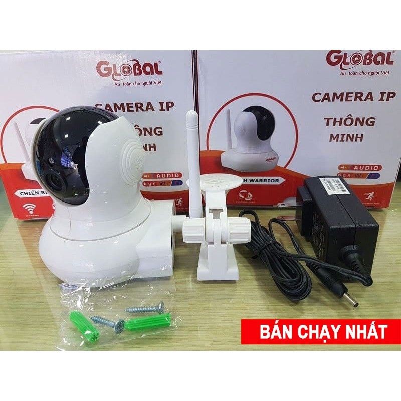 Camera IP WIFI không dây GLOBAL IOT 01 1.0 bh 24 tháng.