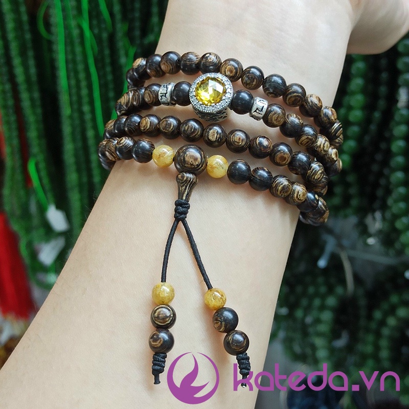Bộ 2 charm chặn bạc S925 6li mix vong ( PKB3004, PKB3100 )