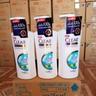 Gội clear bạc hà 480ml thái lan