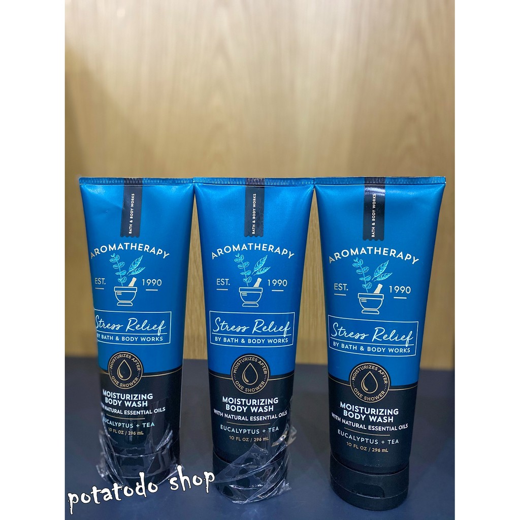Sữa Tắm Dưỡng Ẩm Bath & Body Works Aromatherapy EUCALYPTUS TEA Moisturizing Body Wash - 296 mL