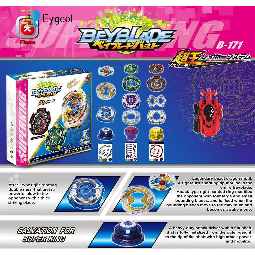 Eygool  BEYBLADE Đồ Chơi Con Quay B171 Hình Rồng Cho Trẻ Em