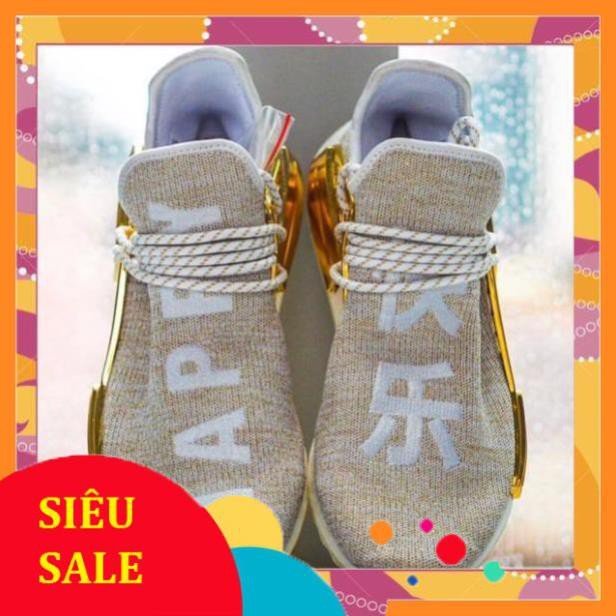 [FREE SHIP] Giày Sneaker Human Race China Gold Happy Full Box Dành Cho Nam Nữ (giá khai trương )