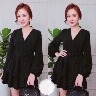 BIGSIZE VÁY LỤA TẦNG (có hình thật)