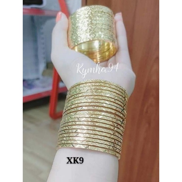 Ximen bản 2.5li màu 18k khóa lưỡi gà