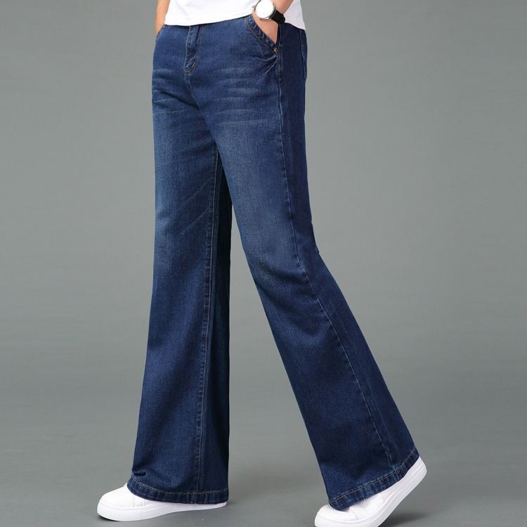 Quần Jeans Dài Ống Loe Thời Trang Dành Cho Nam