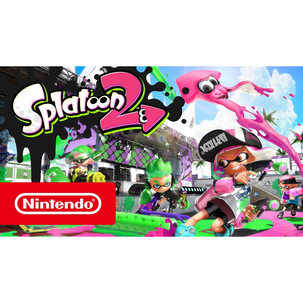 Băng game nintendo switch splatoon 2