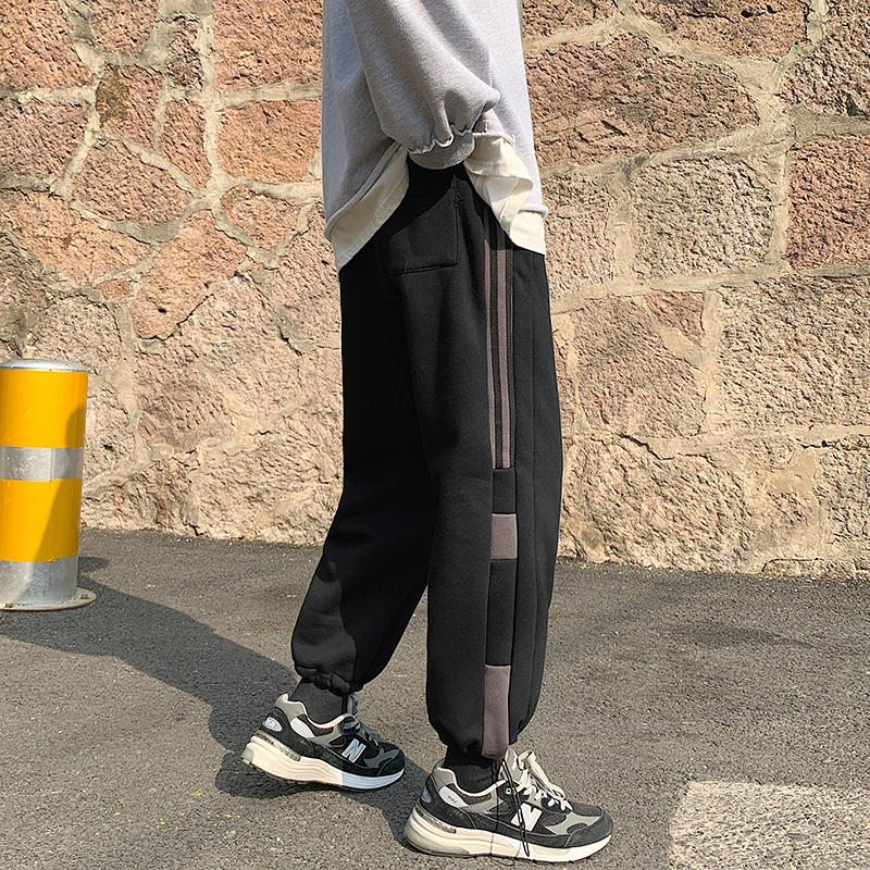 Quần Thể Thao Dáng Rộng Phối Dây Rút Phong Cách Thời Trang Harajuku 2021 | BigBuy360 - bigbuy360.vn