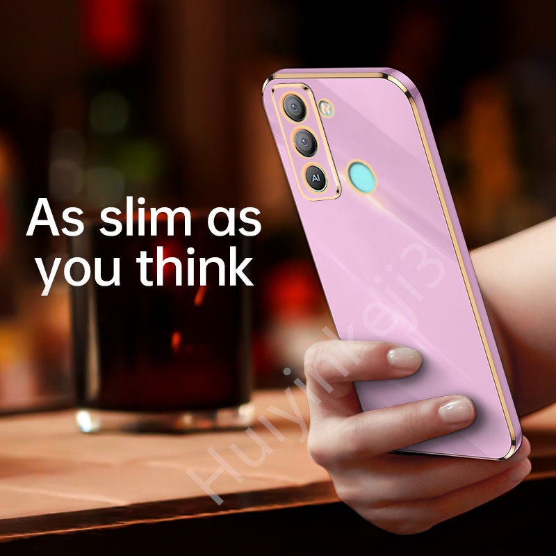 Ốp Lưng Mạ Vàng Cho Tecno Pop 5 LTE