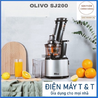 Máy Ép Chậm Olivo SJ200 và SJ22  - Thương Hiệu Mỹ - Ép Trái Cây, Rau Củ Siêu Chậm, Siêu Kiệt Bã, Dễ Vệ Sinh
