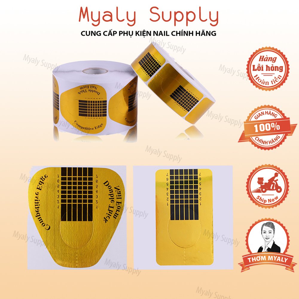 Cuộn Form Giấy Nối Móng Đắp Gel Làm Nail SP000381
