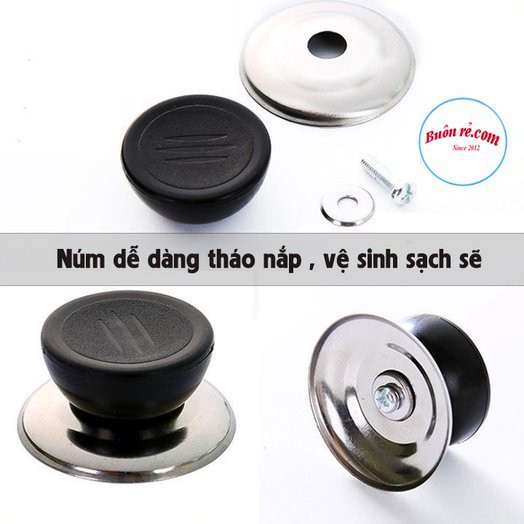 Núm cầm thay thế cho nắp vung xoong, nồi, niêu và chảo – Núm vung nồi tiện ích – Buôn Rẻ 01326