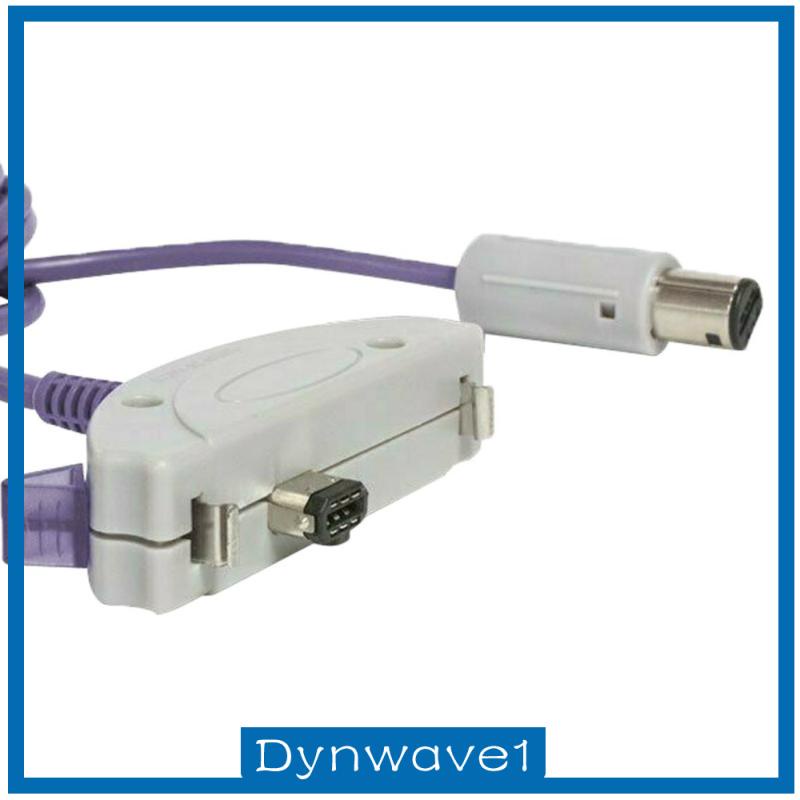 [DYNWAVE1] 5.9ft Link Cable Cord for Gameboy Advance to for GameCube Purple