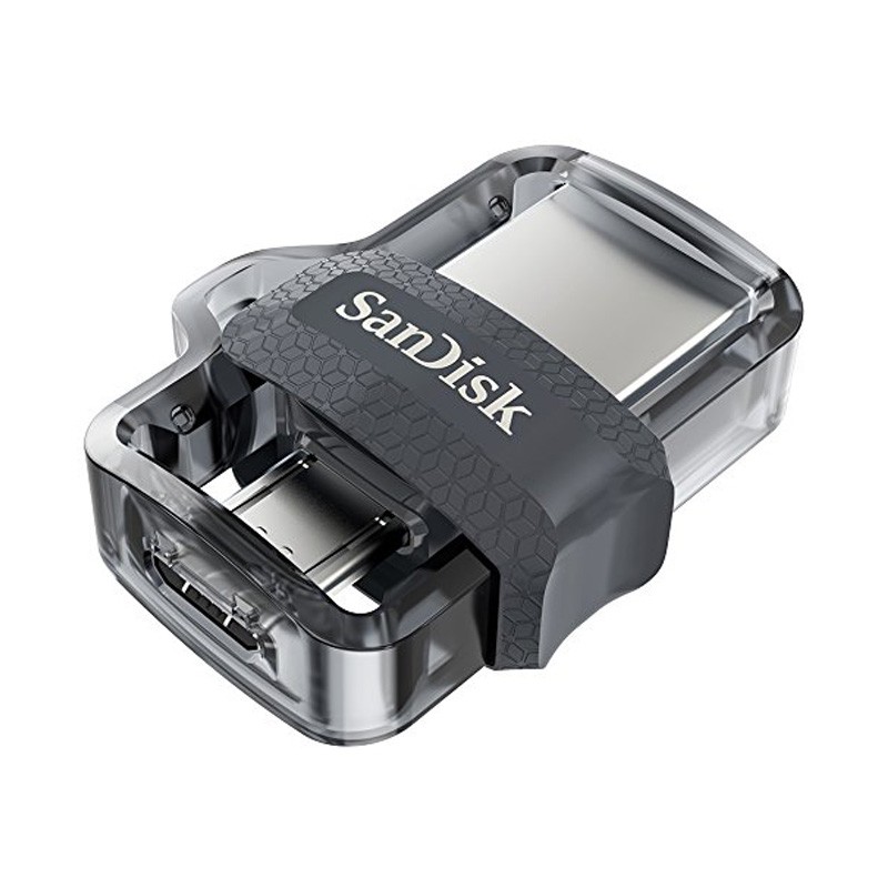USB OTG 3.0 SanDisk Ultra Dual Drive M3.0 16GB / 32GB / 64GB / 128GB / 256GB Read 150MB/s (Bạc)