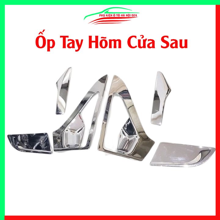 [Swift 2019-2020] Bộ Ốp Hõm Cửa Sau Mạ Crom Cho Swift 2019-2023